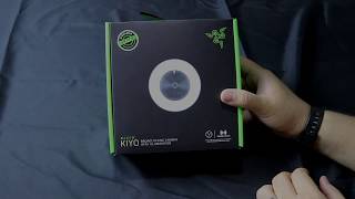 Razer Kiyo Webcam for Gaming  Livestreaming Unboxing [upl. by Enyaht]