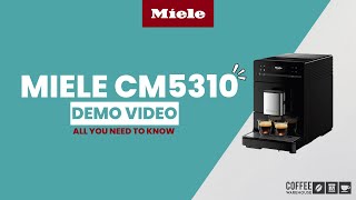 Miele CM5310 Coffee Machine Demo Video  Coffee Warehouse [upl. by Mell670]