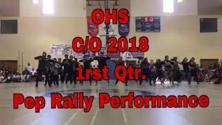 Okkodo High Schools Class of 2018 SY 20172018 First Quarter Pep Rally Performance [upl. by Ciredor77]