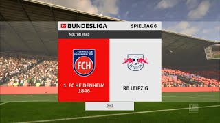 FC 25  Runde 6 Bundesliga  Heidenheim vs RB Leipzig  Bundesliga 20242025  4K [upl. by Gilberte]