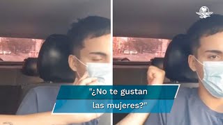 Taxista denuncia acoso de pasajera video se vuelve viral [upl. by Fitzpatrick328]