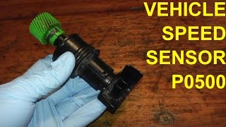 Vehicle Speed Sensor P0500 Replacement [upl. by Sirhc496]