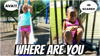 Girl LOSES Her ADOPTED SISTER At The PARK She Instantly Regrets It [upl. by Freddie]