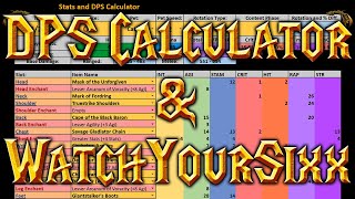 Classic WoW Hunters WatchYourSixx amp the DPS Calculator Discussion Teremus Kite [upl. by Chara285]