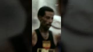 Abebe Bikila made Olympic history when he won his second gold at Tokyo 1964 🏅🏅 Olympics [upl. by Eriha]