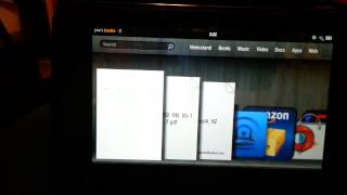 How to access downloaded files on your Kindle fire [upl. by Wynny]