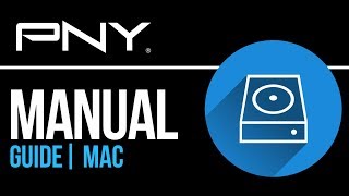 PNY external hard drive Set Up Guide for Mac 2019 [upl. by Yarezed316]