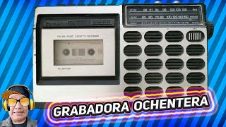 Grabadora Panasonic de Inicios de los 80 Vista Rapida Chulada 😀📻 [upl. by Ainalem552]