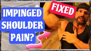 Step by Step How I Fixed My PAINFUL Impinged Shoulder For Good [upl. by Tigges]