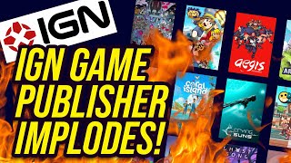 IGN Game Publisher IMPLODES Everybody LAID OFF from Humble Games [upl. by Mettah503]