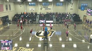 C27 SubDistrict Volleyball  Match 1 Wood River vs DoniphanTrumbull [upl. by Johnna441]