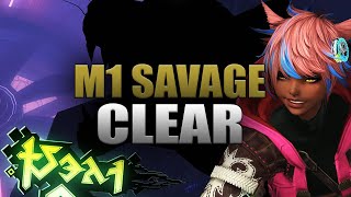 【FFXIV】 AAC Lightheavyweight Tier M1 Savage First Clear  Gunbreaker PoV [upl. by Angil]