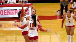 Sheridan vs New Lex Volleyball 091224 [upl. by Kathye]