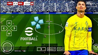 PES 2024 PPSSPP FILE DOWNLOAD 🔥🔥🔥 [upl. by Ylekalb]