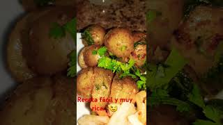 PAPAS CAMBRAY 🤤👌🏻😁 recetas cambrai papas acompañamiento [upl. by Russi]