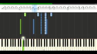 Katy Perry  Teenage dream Piano Tutorial Synthesia [upl. by Anitnauq]