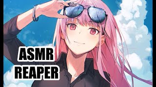 Mori Calliope blesses your ears for 4 minutes ASMR [upl. by Kcirdneked754]