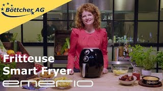 Emerio Fritteuse Smart Fryer AF112828 Heißluftfritteuse 1400 W ohne Öl für 36 Liter [upl. by Roderich]