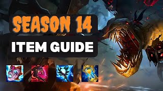 UPDATED SEASON 14 FIDDLESTICKS ITEM TIER LIST [upl. by Torhert]