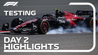 Day 2 Highlights  F1 PreSeason Testing 2023 [upl. by Nnovahs787]