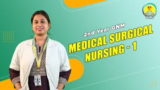 GNM 2nd year 2023  Medical Surgical Nursing 1 [upl. by Adnalay305]