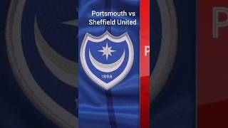 Portsmouth vs Sheffield United [upl. by Pinzler99]