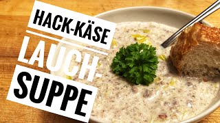 HACK KÄSE LAUCH SUPPE  Dutch Oven  011  Grillcoach Gerrit [upl. by Annahsohs]