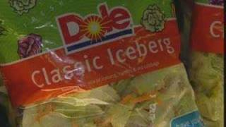 Dole Recalls Salad Mix Due to EColi Concerns [upl. by Eivlys103]