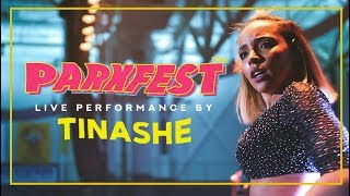 UALBANY PARKFEST 2018 CONCERT  TINASHE PERFORMANING LIVE [upl. by Yanrahs]