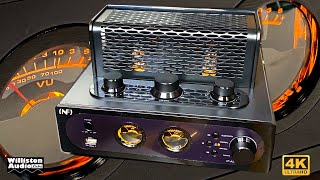 Amazon Retro Styled Hybrid Tube Amplifier with VU Meters Infi IFAD05 Amp Dyno Test [upl. by Sarah]