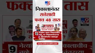 निकालानंतर सत्तेसाठी फक्त 48 तास  Vidhan Sabha Election 2024  Mahayuti  MVA  Devendra Fadnavis [upl. by Becka]