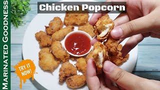 How to Make KFC Style Chicken Popcorn by Marinated Goodness [upl. by Elades]