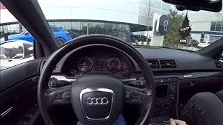 2007 Audi RS4  Tedward POV Test Drive Binaural Audio [upl. by Anastase182]