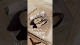 Unboxing my yoox order  Fashion vlog  jimmychoo shoe pumps fashion petitewoman fyp [upl. by Wing145]