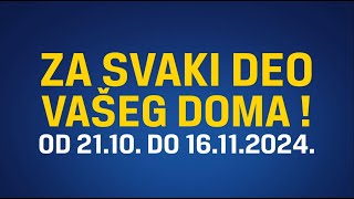 Akcijska ponuda ZA SVAKI DEO VAŠEG DOMA od 2110 do 1611  Iz ponude izdvajamo Forma Ideale [upl. by Kcirted]