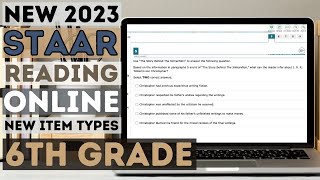 STAAR Reading Test 2023 for 6th Grade [upl. by Akkimat680]