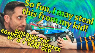 ep027 Tamiya Comical Grasshopper Build [upl. by Einberger]