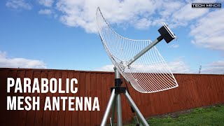 Exploring the Nooelec 21dBi Satellite Mesh Antenna [upl. by Aniratak]