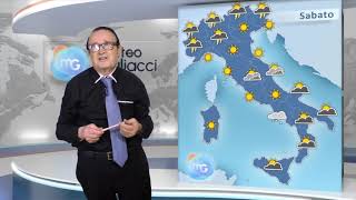 Previsioni meteo per sabato 18 maggio Il maltempo si sposta al Sud [upl. by Bucella]