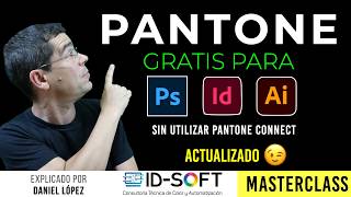 PANTONE GRATIS en ADOBE 2024 sin Pantone Connect  ¡Nuevo método [upl. by Arabeila987]