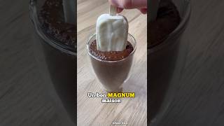 MAGNUM MAISON ENROBAGE ROCHER  Le délice de l’été 😁 shorts recette [upl. by Asirret423]