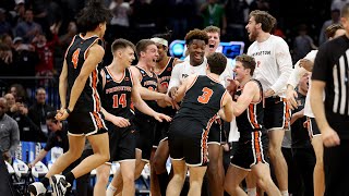 Full final four minutes of Princetons shocking upset over Arizona [upl. by Anaeli]