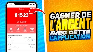 LA MEILLEUR APPLICATION POUR GAGNER DE LARGENT EN 2024 IOS amp ANDROID [upl. by Noble]