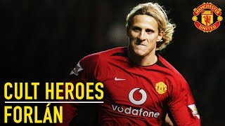 Diego Forlán  Cult Heroes  Manchester United [upl. by Omsare955]