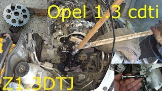 Как открутить болт распредвала Opel Combo 1 3 cdtiZ13DTJ [upl. by Julide715]