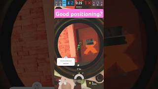 Good positioning  Rainbow 6 Siege ranked gameplay [upl. by Neyut]