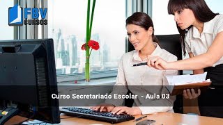 Cursos Secretariado Escolar  Aula 03  Manual da Secretaria Escolar [upl. by Irolav709]