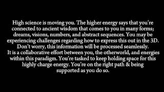 High level science is moving through you bc of your high frequency but there’s much more… [upl. by Hedberg]