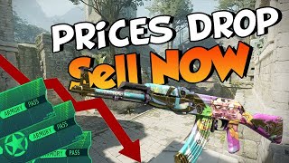 CS2 Armory update  New skin prices dropping fast Sell your skins now [upl. by Birdella]