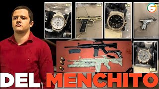 Exhiben colección de relojes y armas de ‘El Menchito’ JuicioMenchito [upl. by Shanta562]